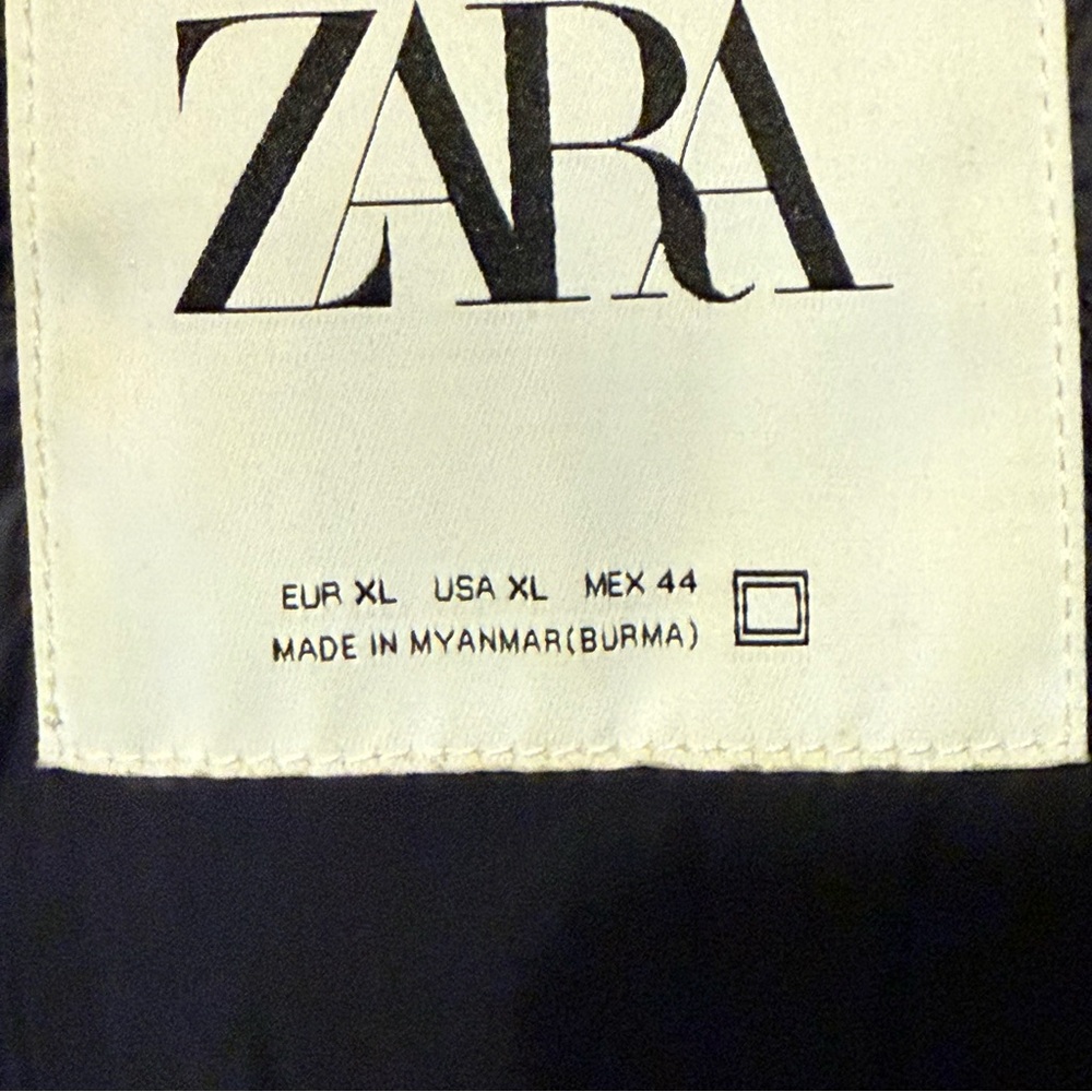 Zara men puffer hoodie jacket size XL - Picture 7 of 11